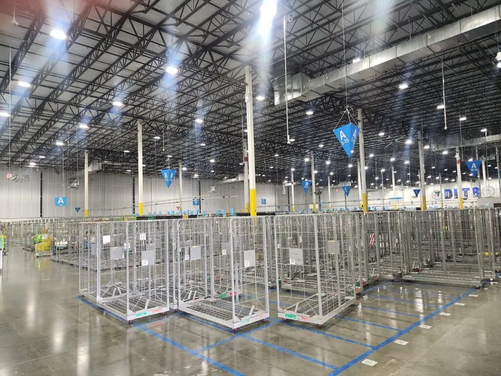 industrial Construction warehouse completed