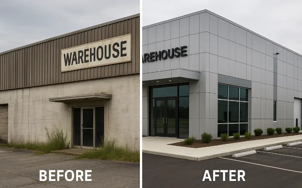 Warehouse renovation