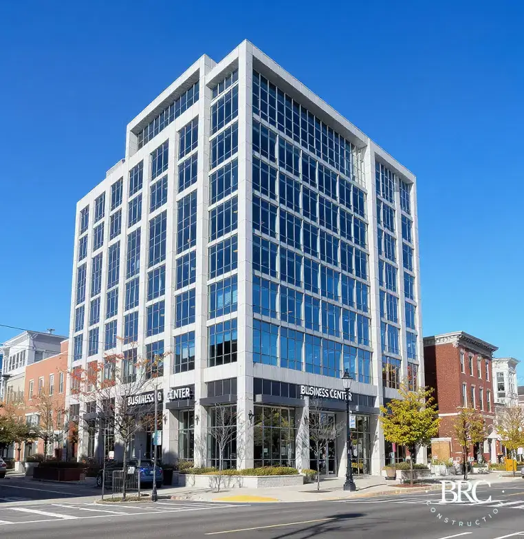 Building designer Wilkes-Barre – modern commercial office fit-out by Broad Reach Construction Management.”