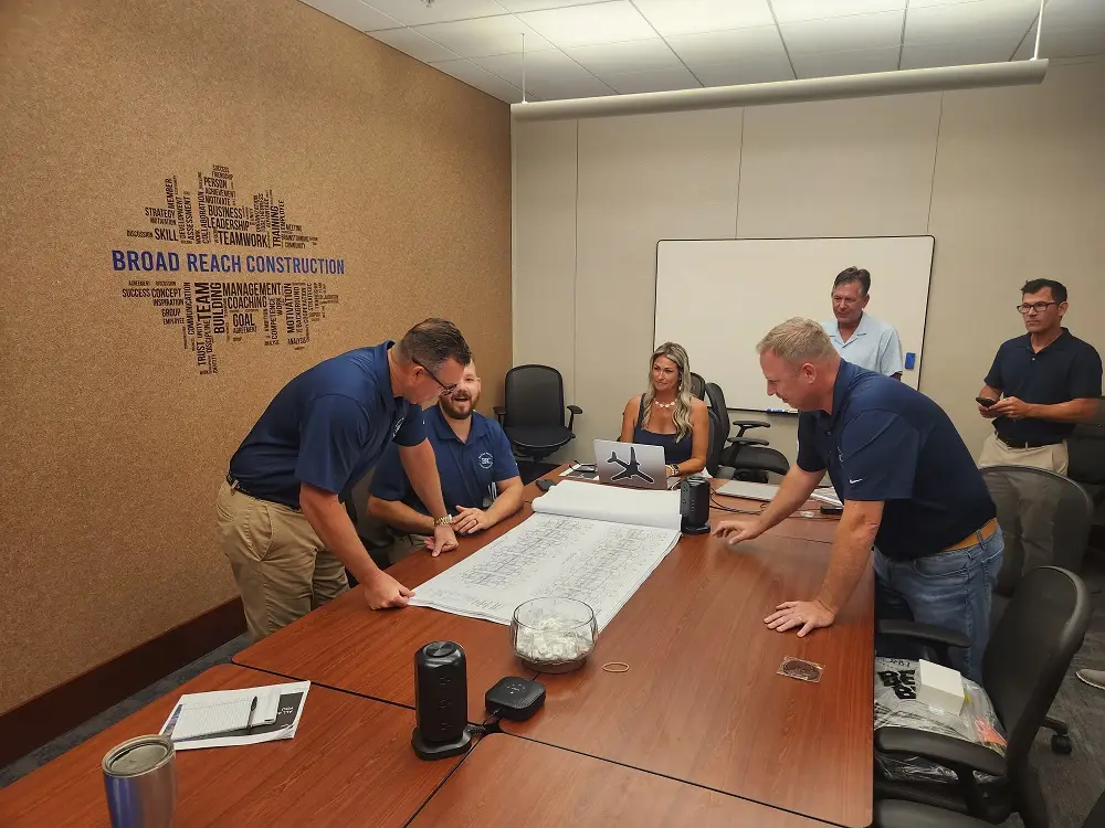 Construction management oversight for a commercial project in Greenville, South Carolina