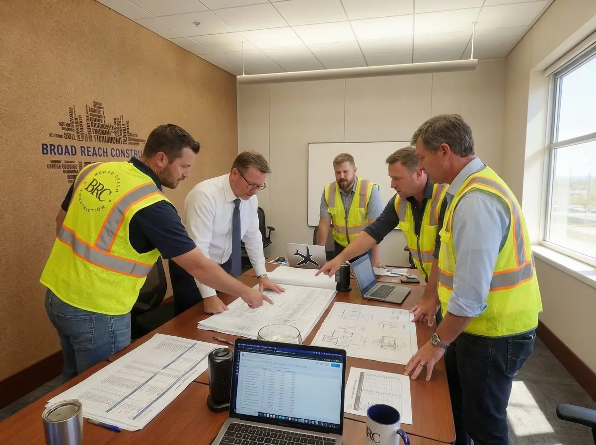 pre-construction planning =- Broad Reach Construction